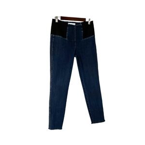 Lafayette 148 Maternity Skinny Jeans Size‎ Small Blue Denim
